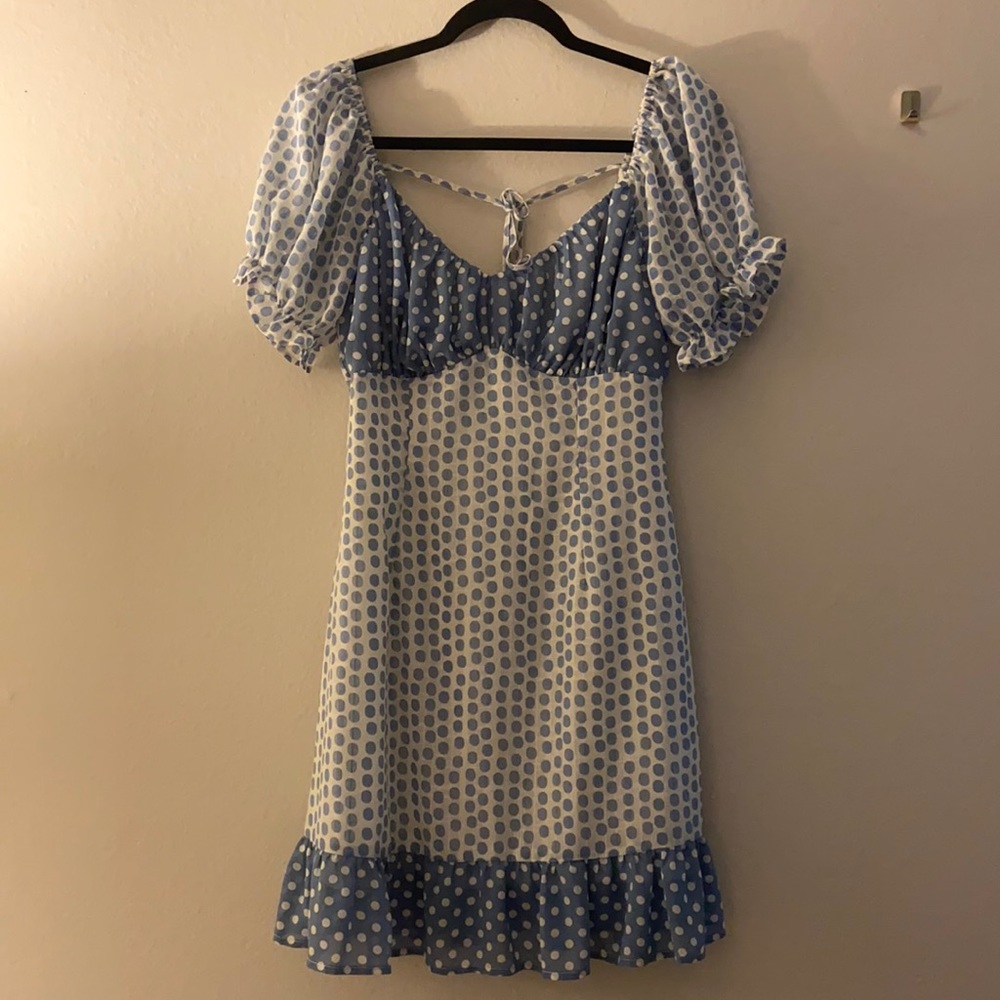 Moon River Polka Dot Dress
